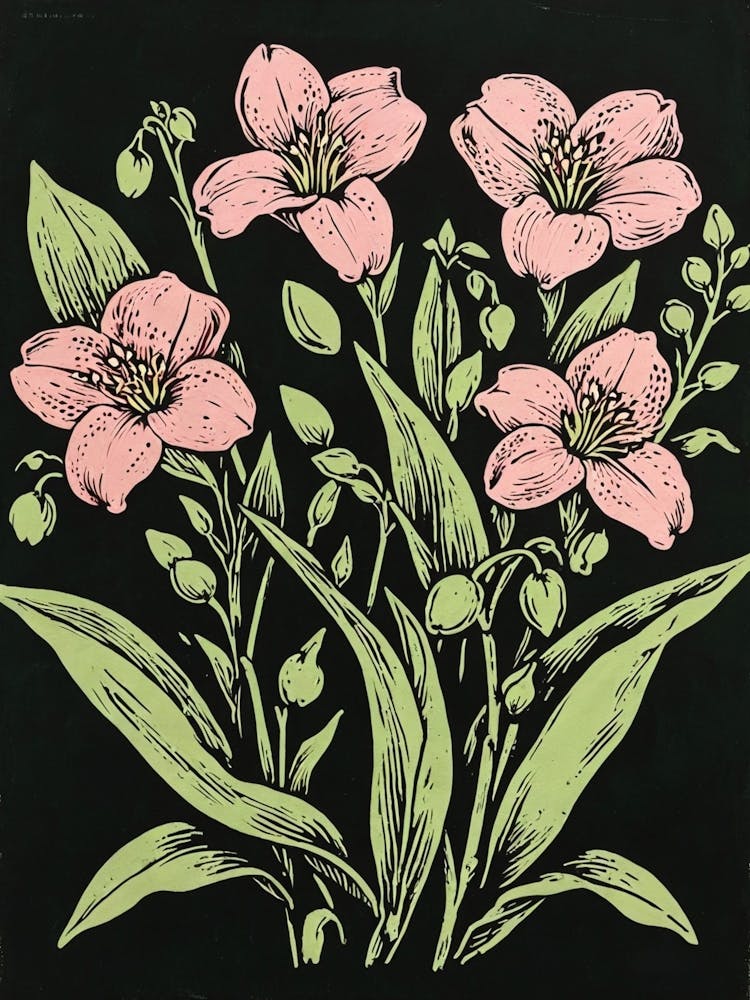 Pink Flowers 1