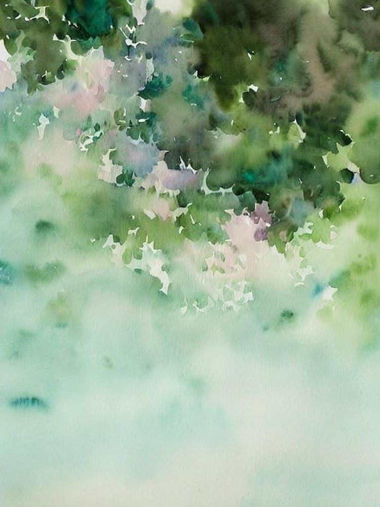 Ange de Mer II - Aquarelle de Conte de Fées