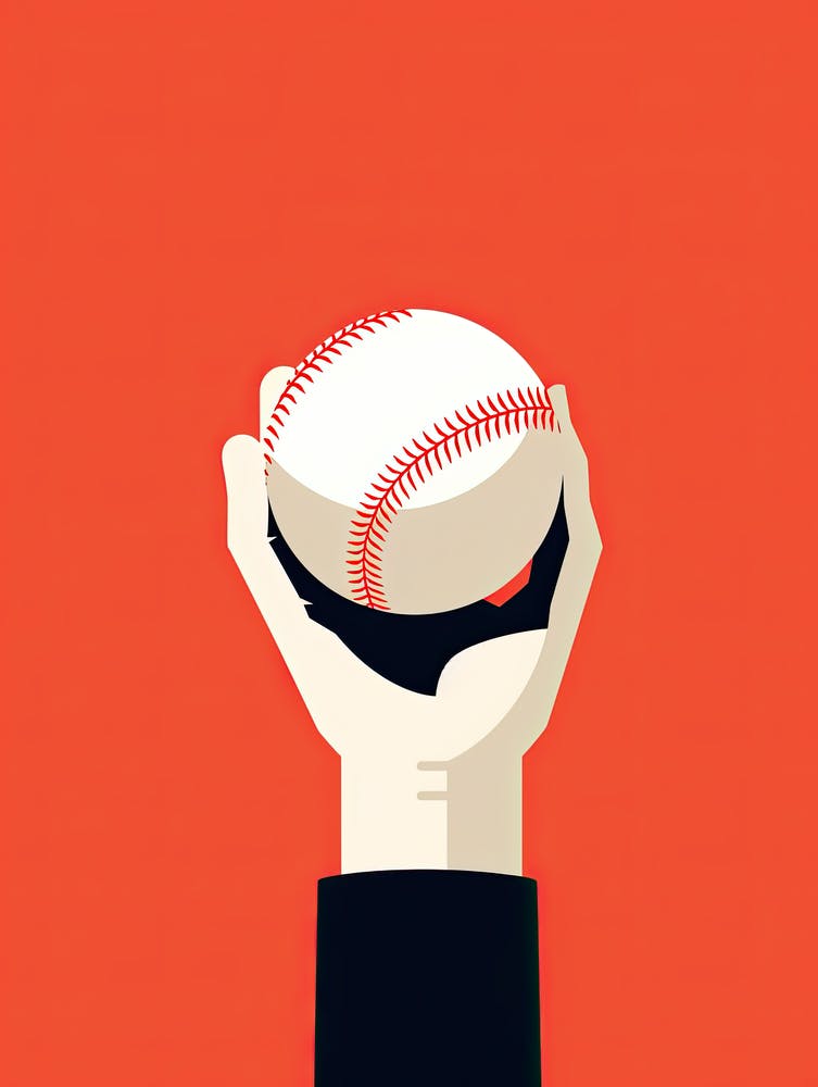 Baseball Ball In Hand