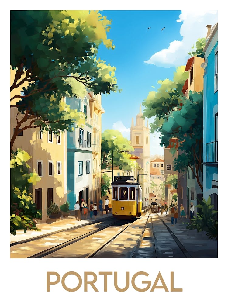 Affiche de voyage Portugal 2