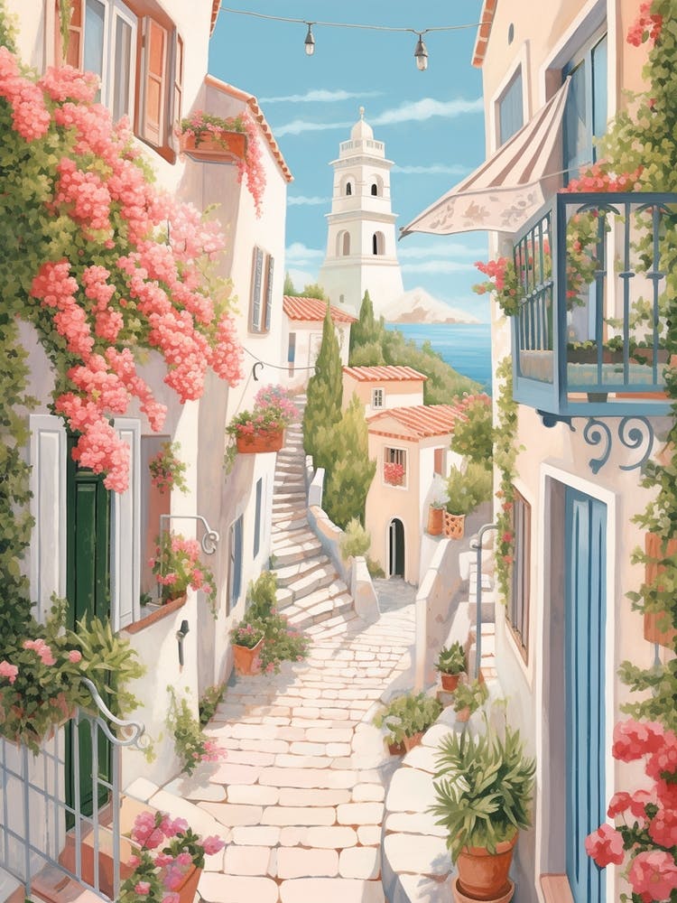 Fethiye Turkey 2 Illustration