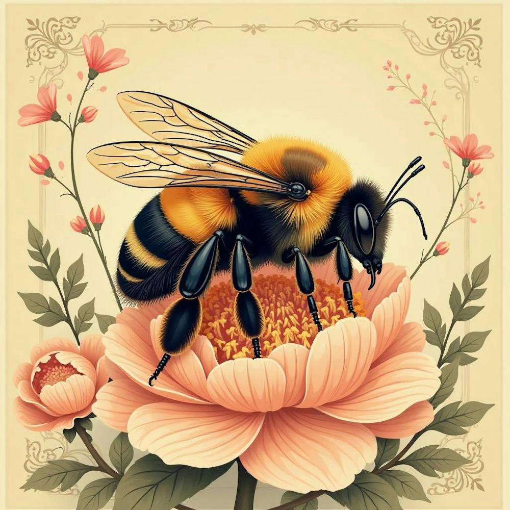 William Morris Bee Vintage (14)