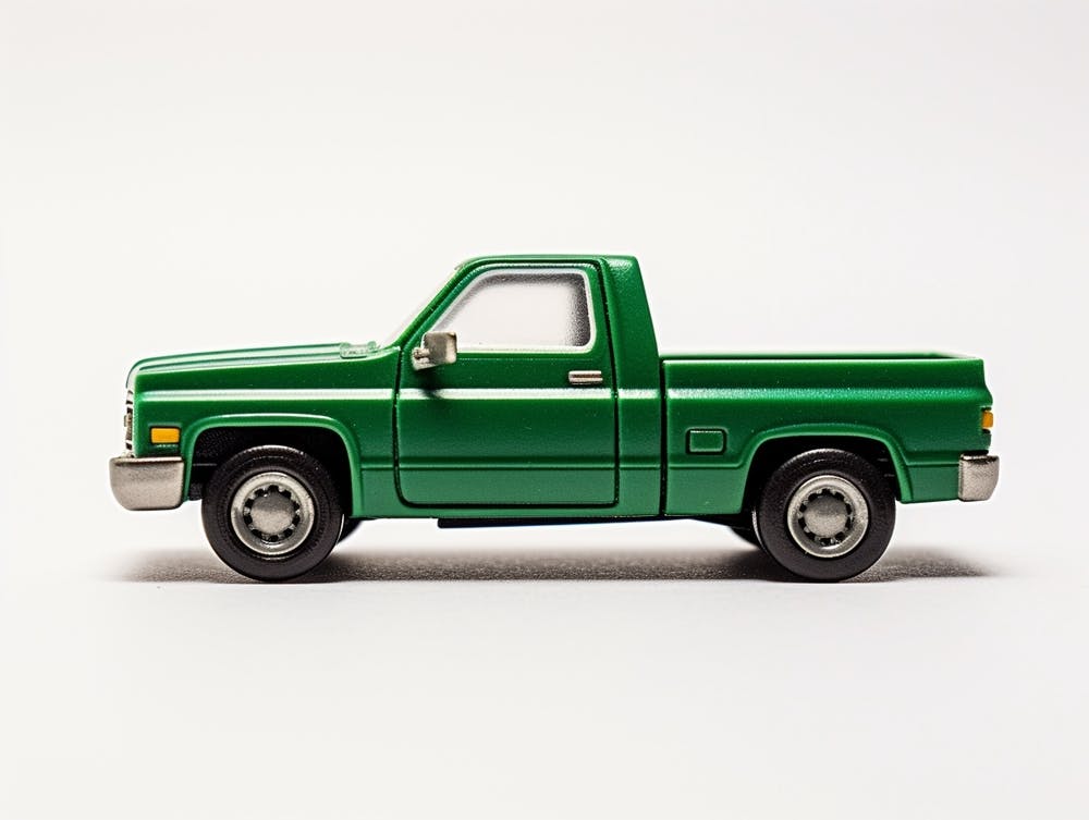 Spielzeugauto 83 Chevy Silverado Grün