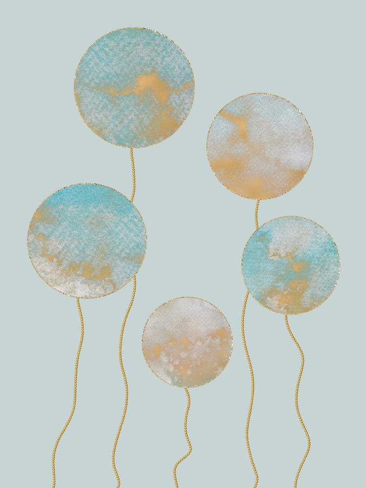 Aquarellkreise