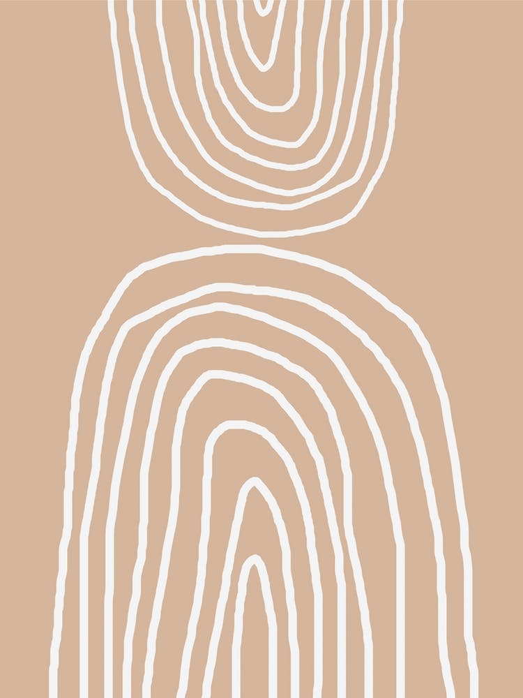 Tan Print Arch