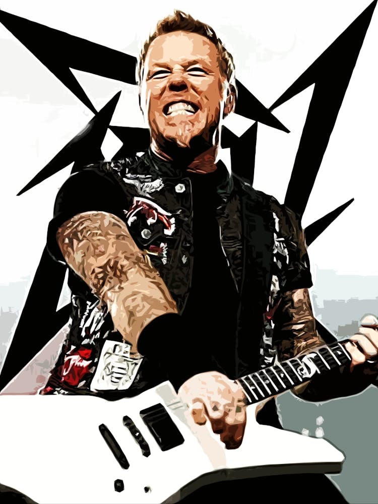 James Hetfield Metallica band music 1