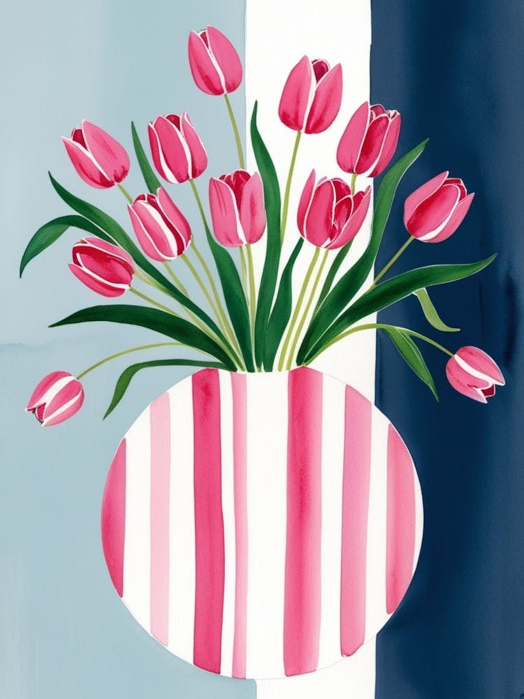 Pink Tulips 3