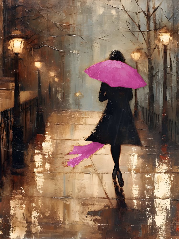 Pink Umbrella