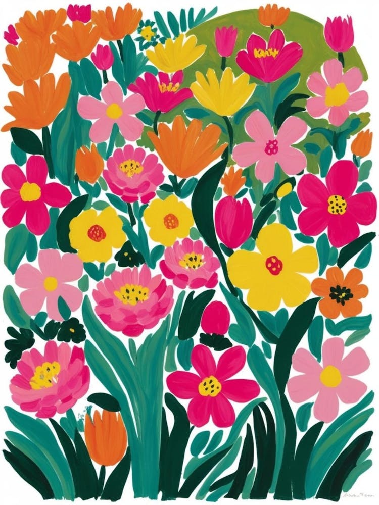 Flowers In The Garden 1
