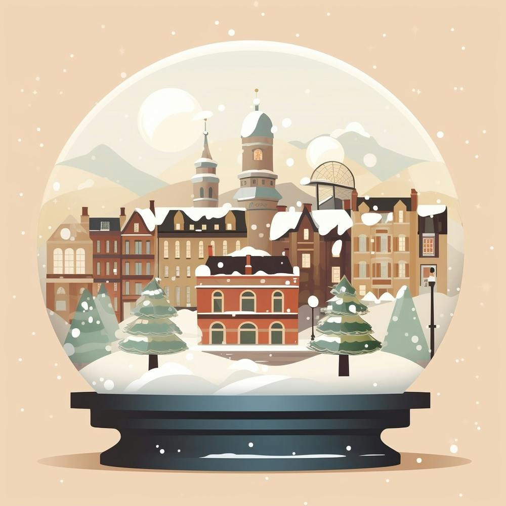 Inverness United Kingdom Snowglobe