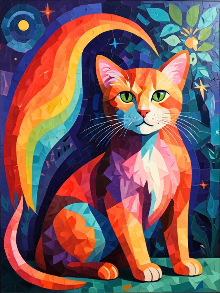 Rainbow Cat 1