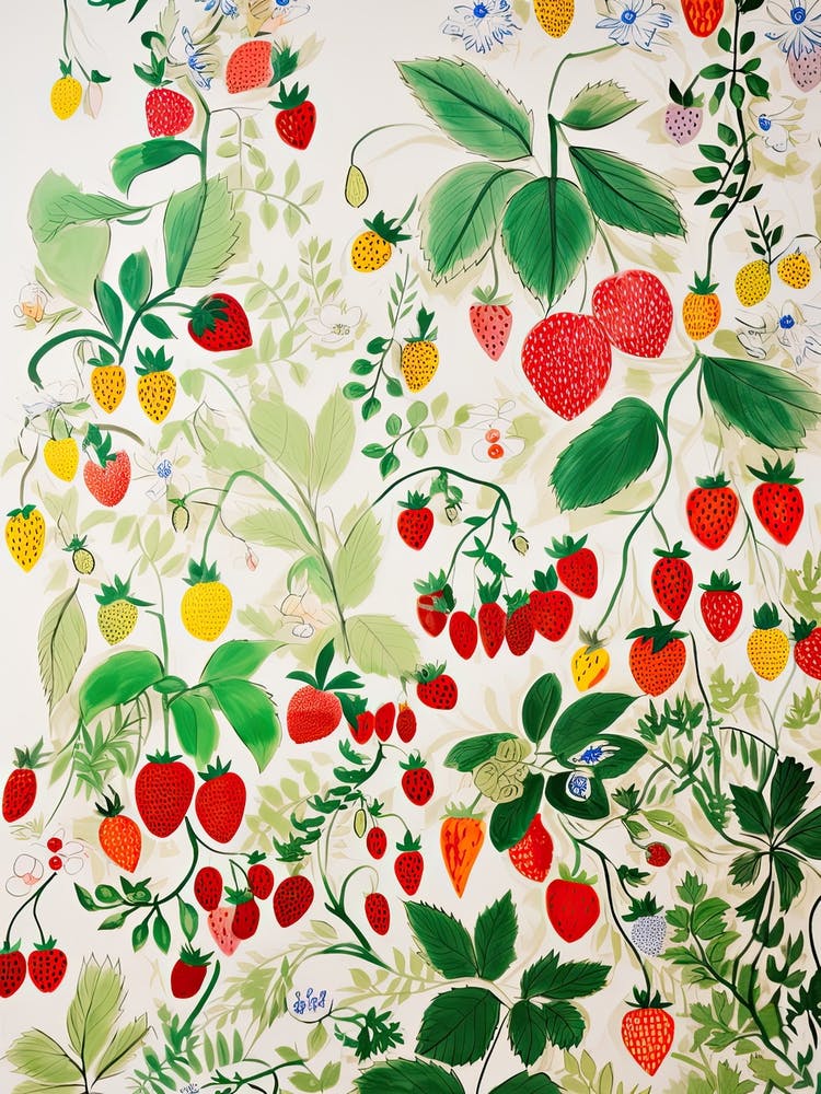 Mango Fruit Drawing 11