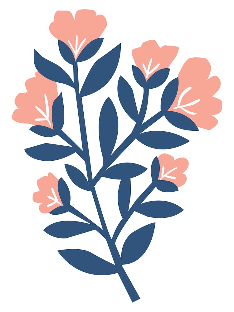 Pink Flowers 4
