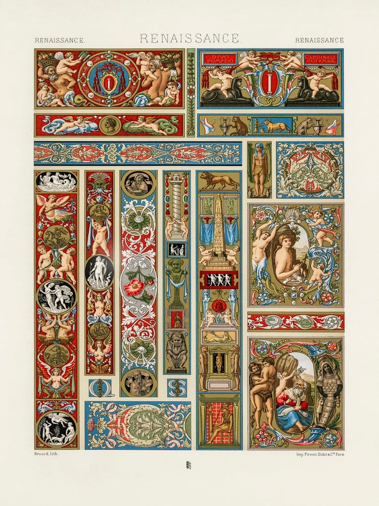 Renaissance Pattern, Albert Racine (7) 1