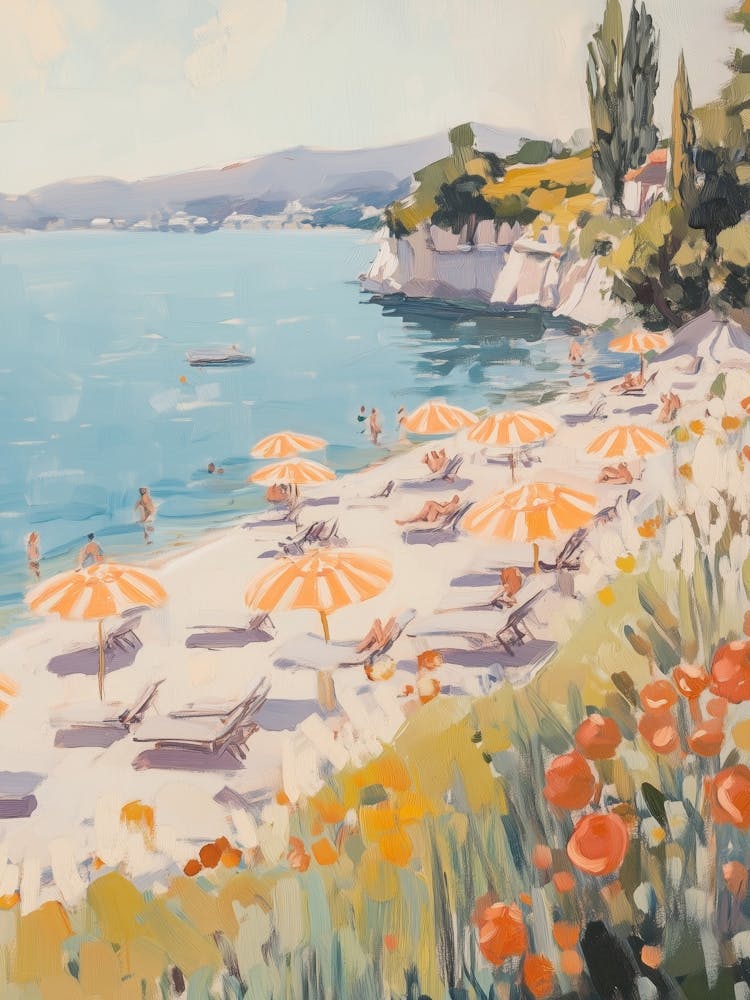 Poppies On The Beach