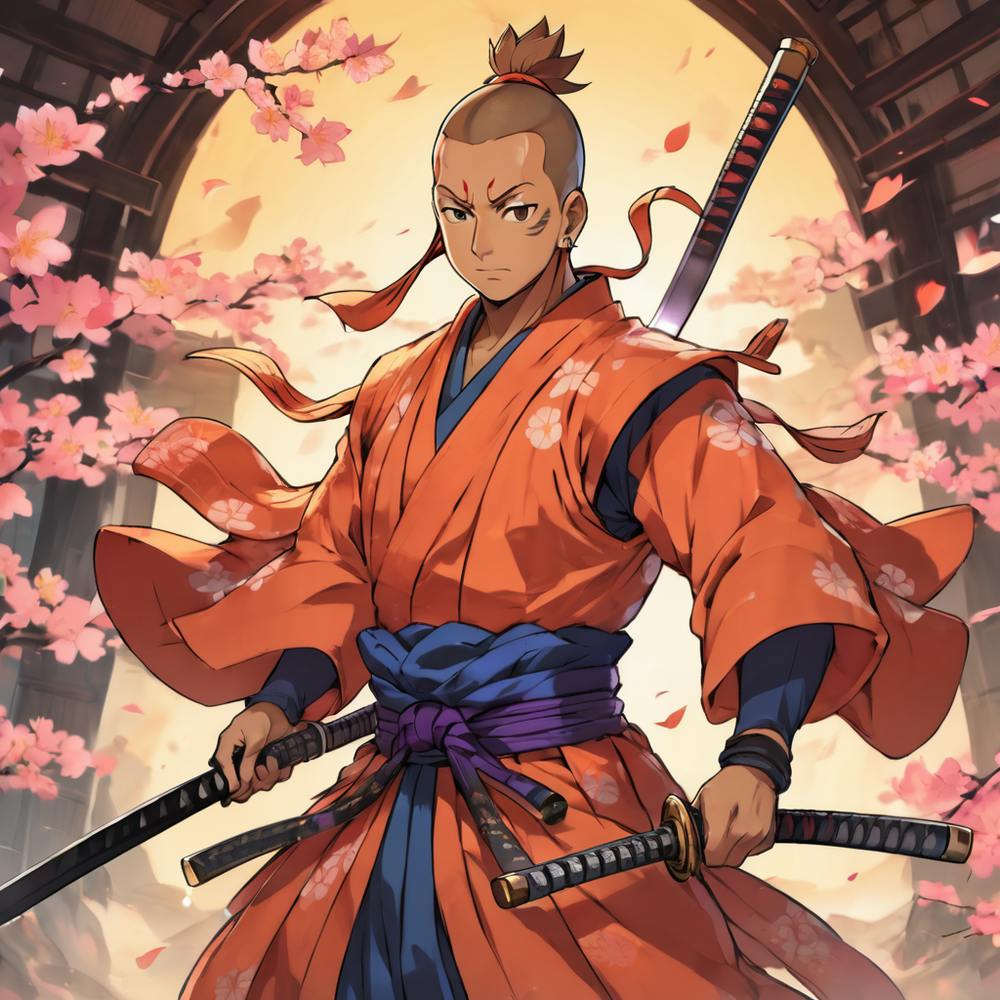 Yogi Adityanath as a Samurai 2