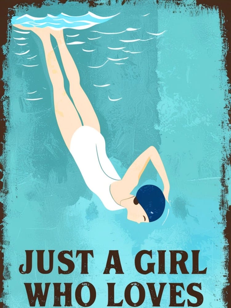 Just A Girl Who Loves Swimming 3