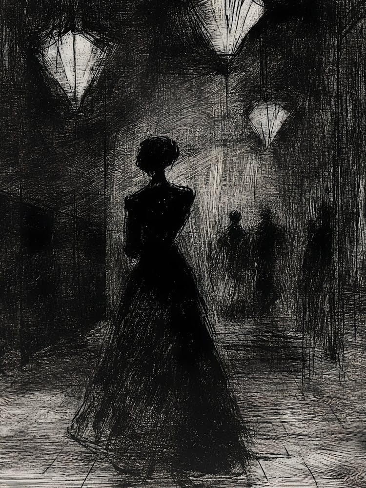 Woman In A Nightclub