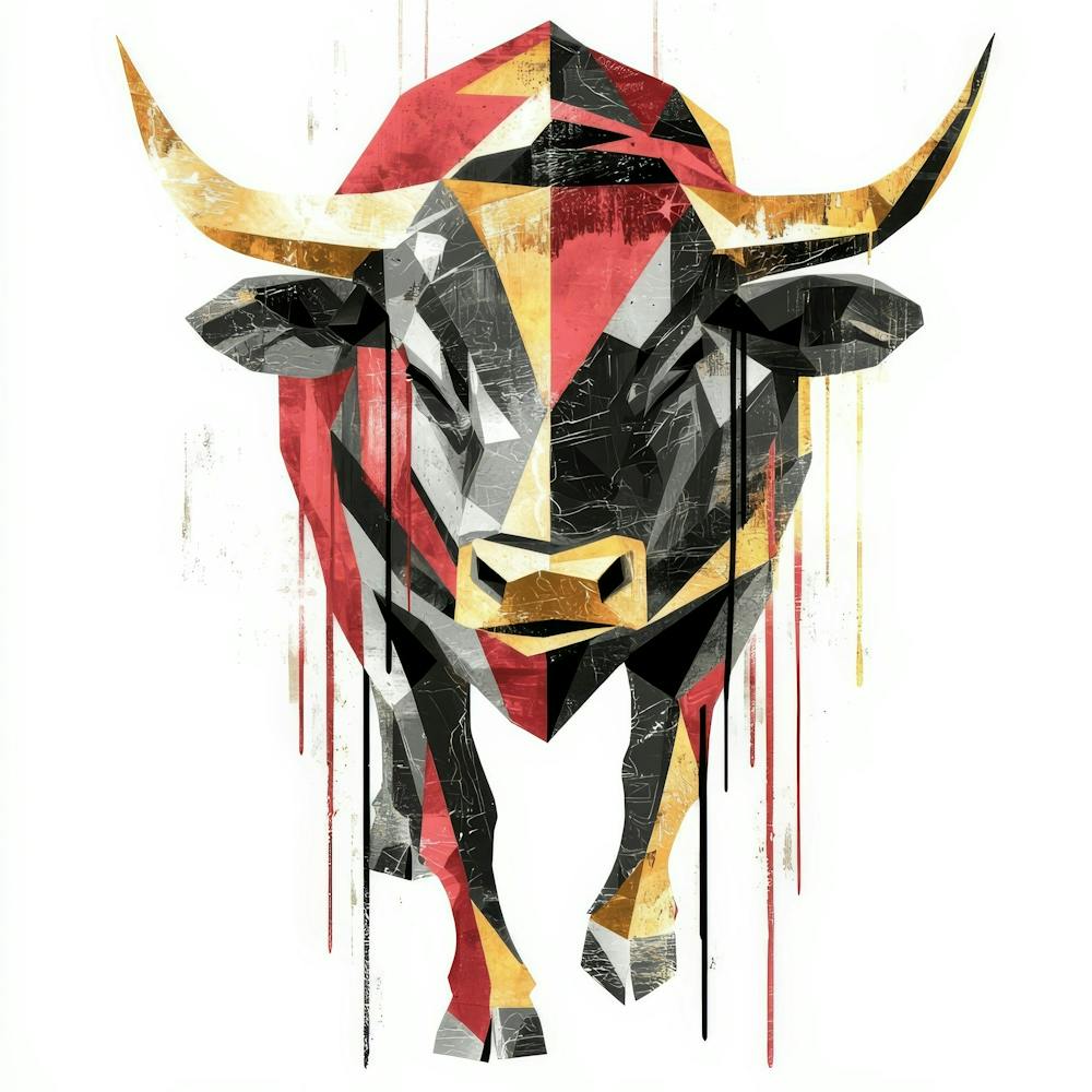 Bull.Generated AI. Wall