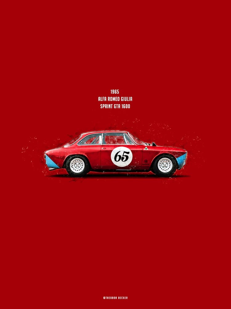 Cars in Colors, Alfa Romeo Giulia 1600