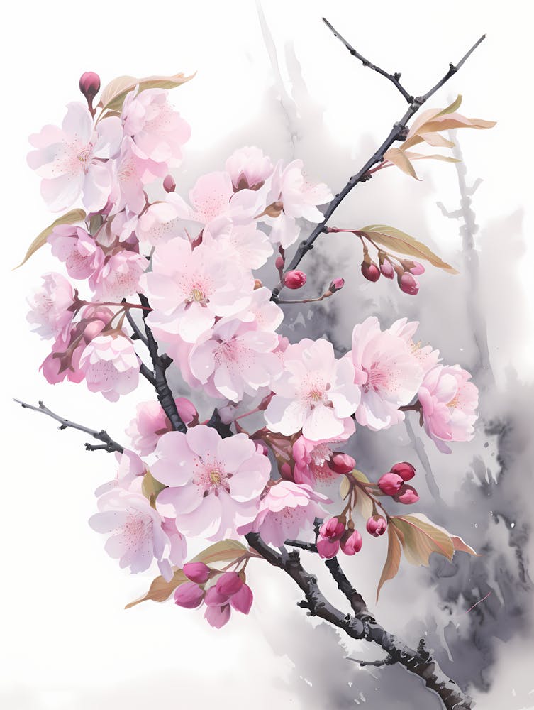 Cherry Blossom Painting 11
