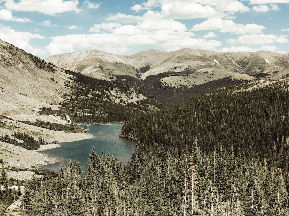 Alpine Mountain Lake