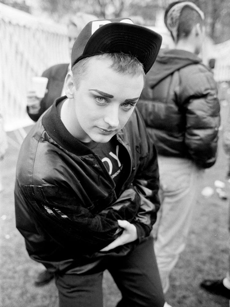 Boy George At Stop The Clause Demonstration, 1988