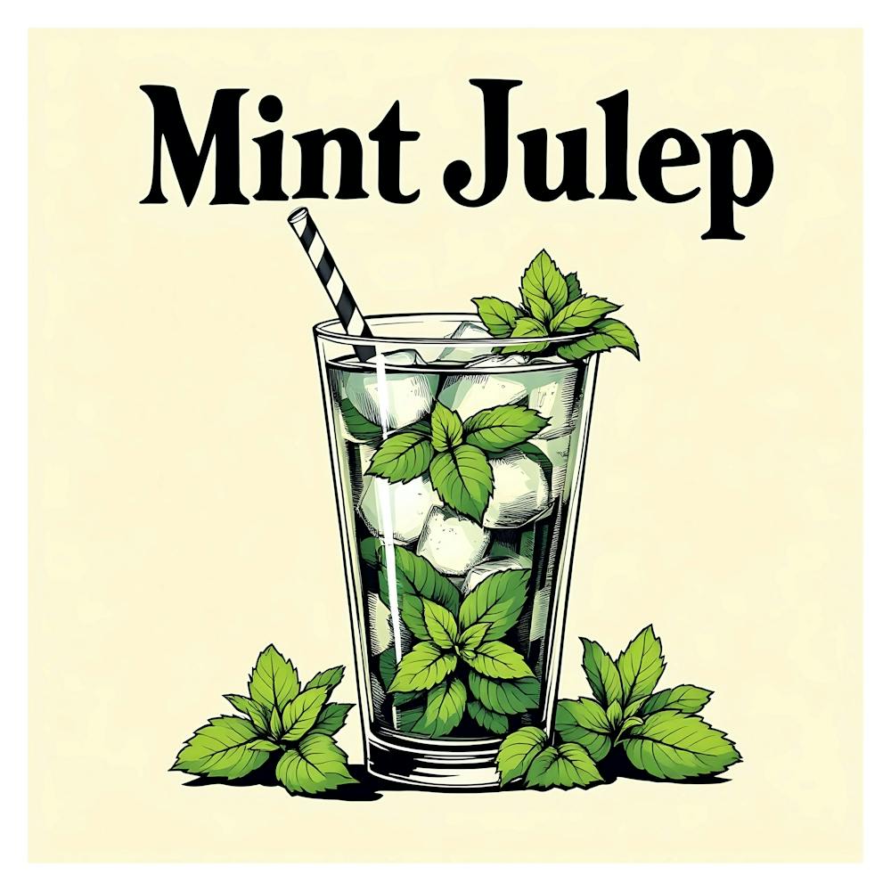Mint Julep Cocktail 05