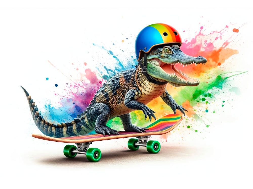 Alligator Skateboarding