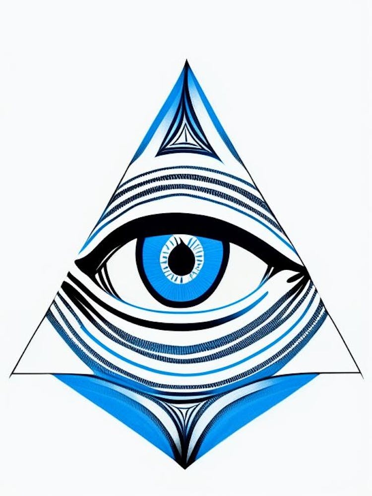 Transcendence, Symbol, Third Eye Black & White