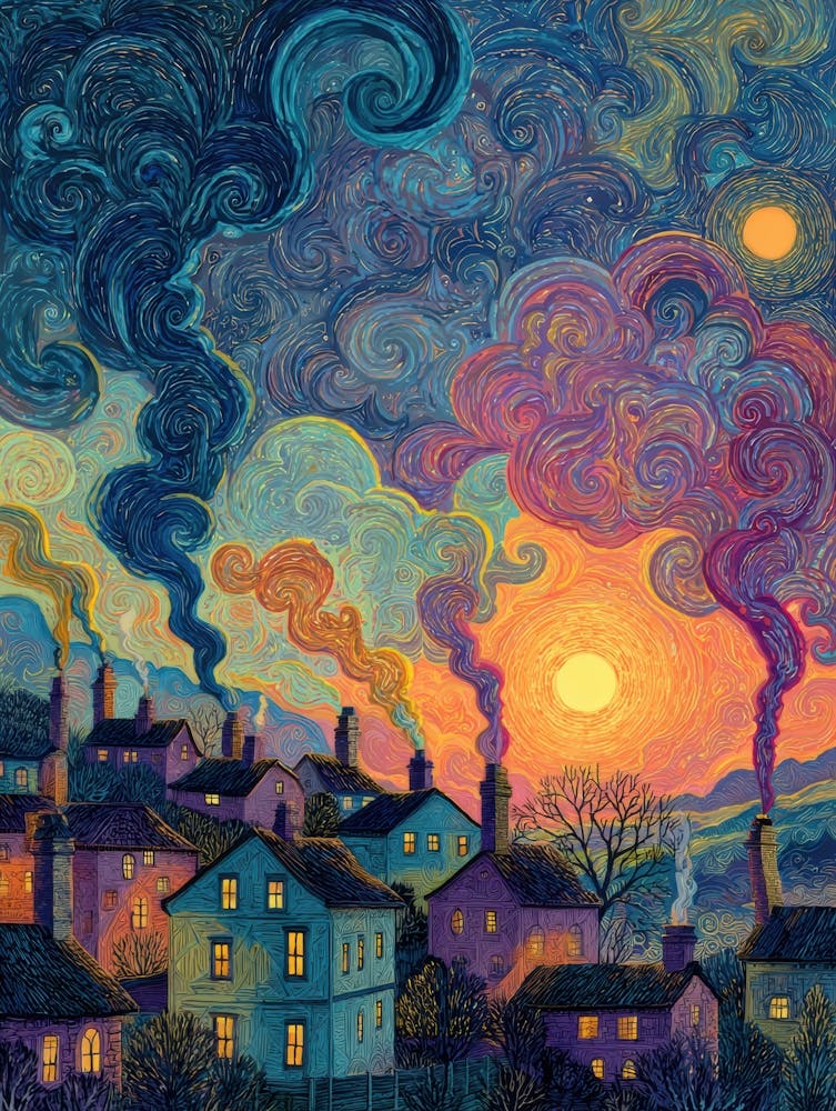 Sunset In The City 1