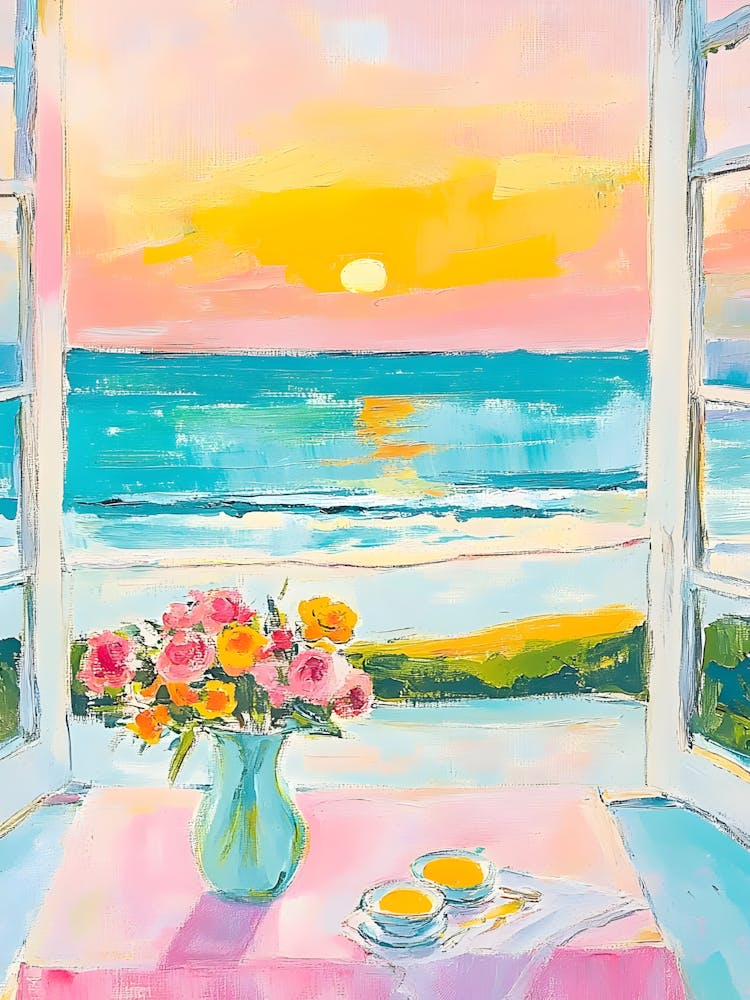 Lever de Soleil à la Plage