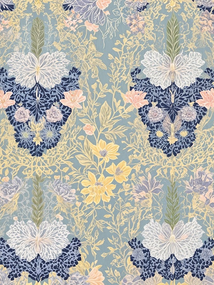 Floral Lace In Pastel 1