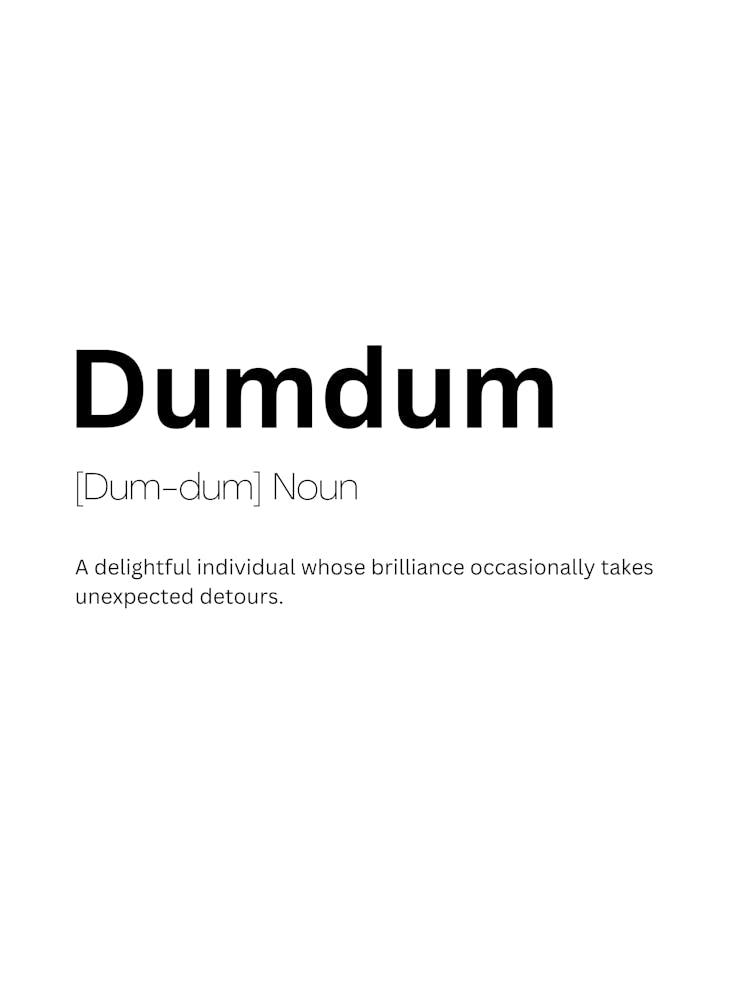 Dumdum Definition Meaning