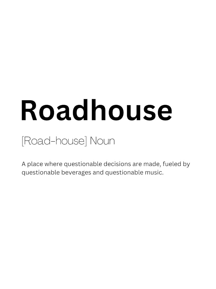 Roadhouse Definition Meaning