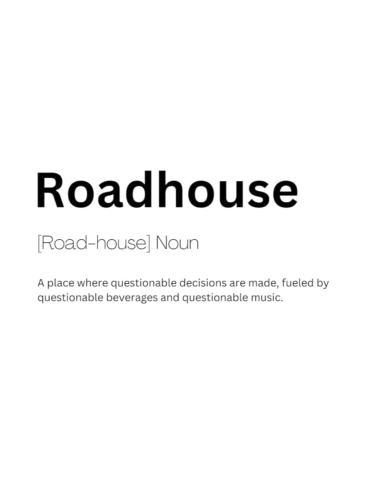Roadhouse Definition Meaning