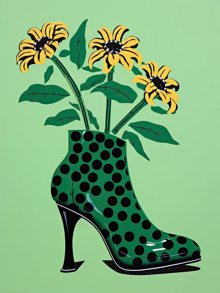 Foulée Florale : Jardin de Chaussures pour Femme