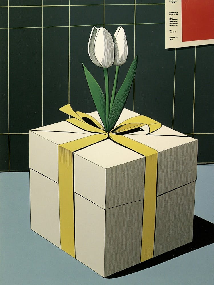 Present with Tulip