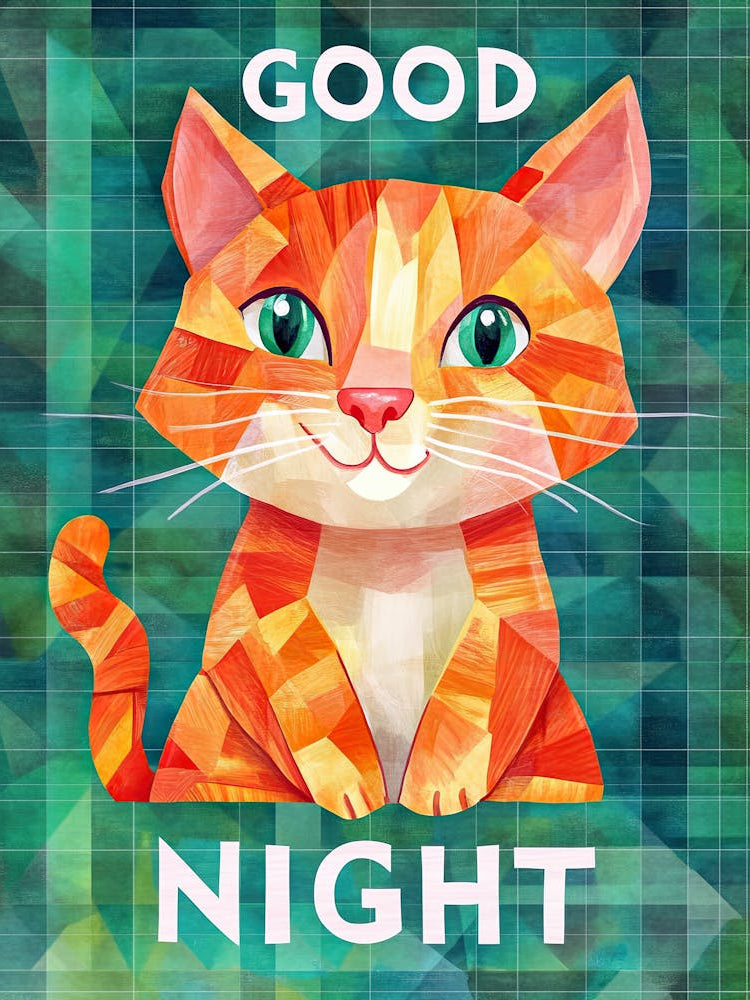 Little Tails Good Night Children S Prints & Kids Posters