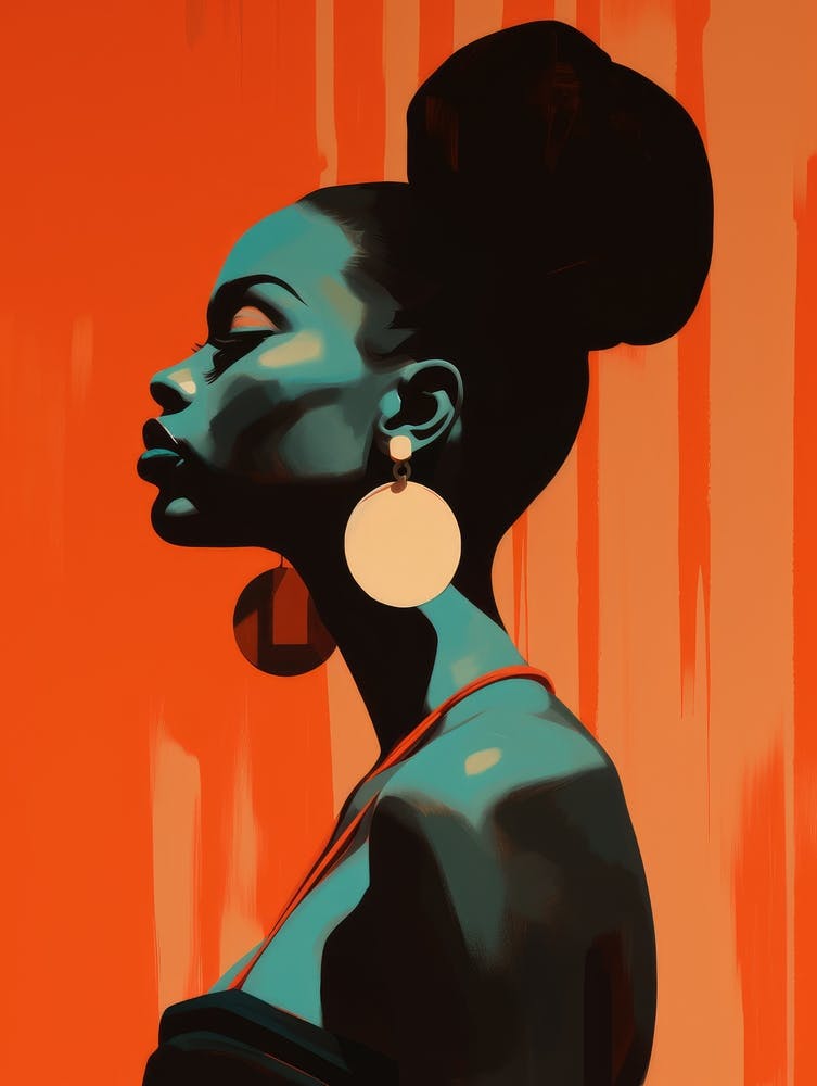 Afro-American Woman 9