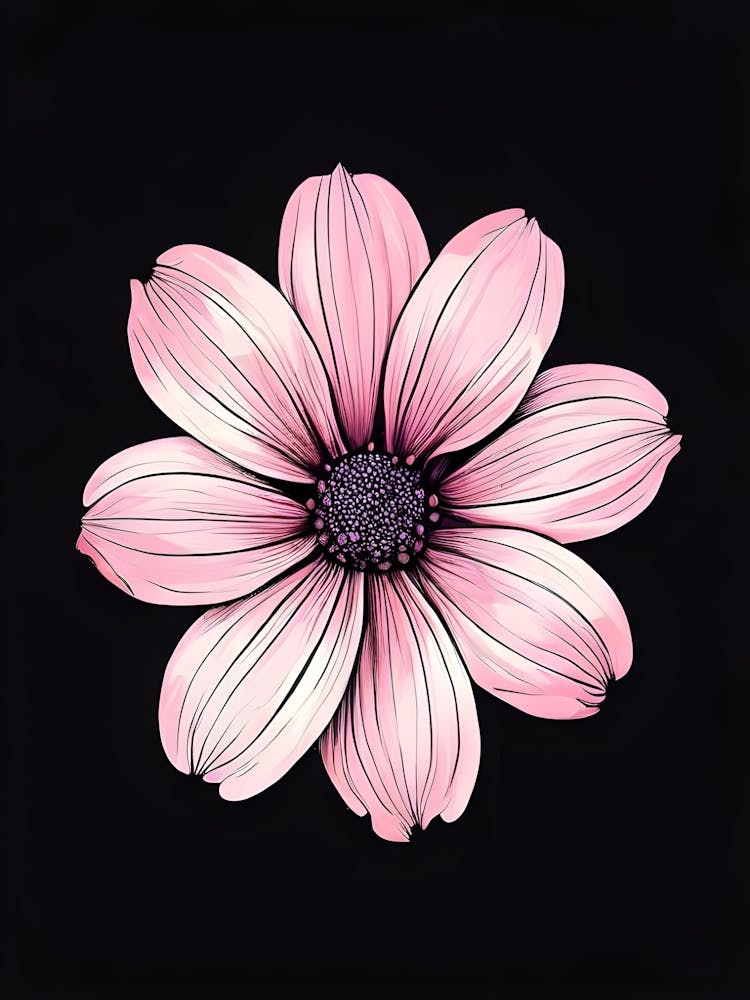 Pink Flower 8