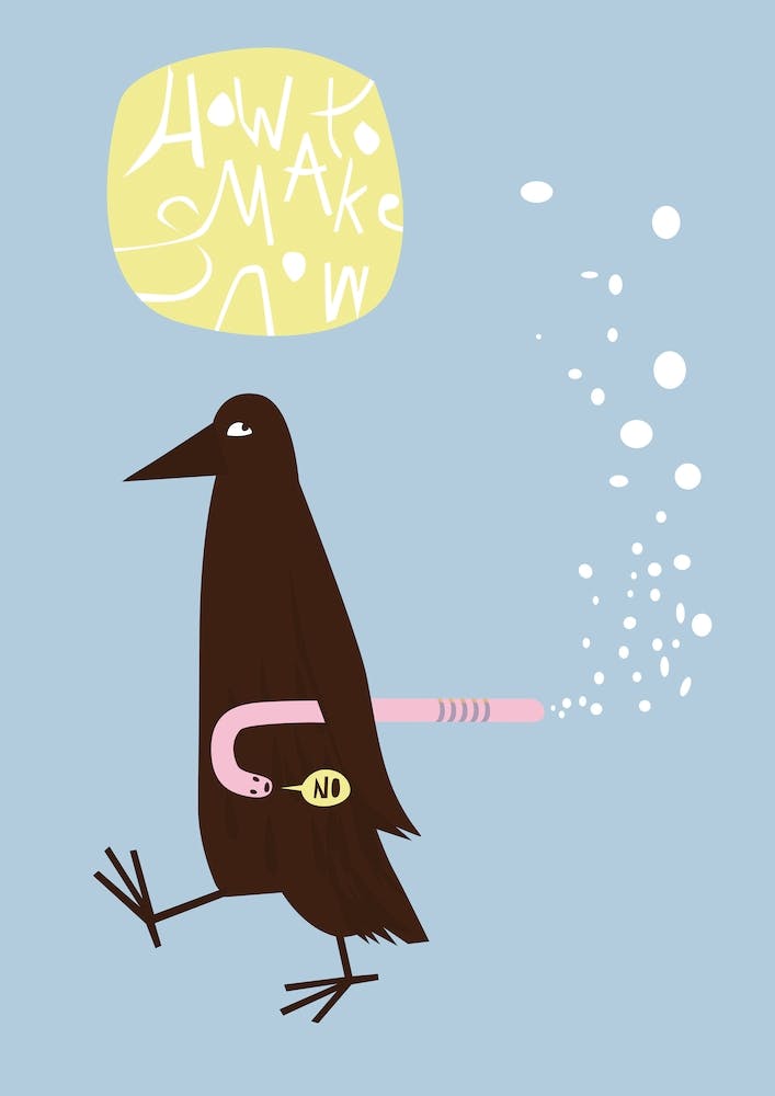 How To Make Snow   Bird And Worm