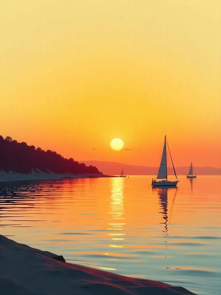 Sunset On The Beach 30