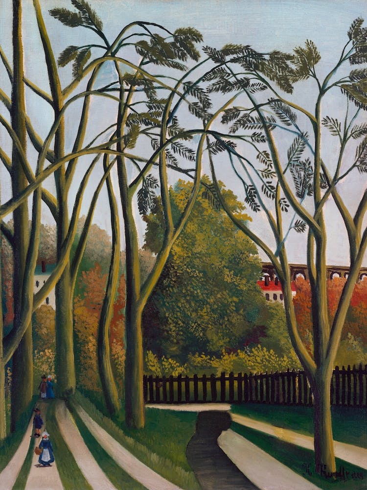The Banks Of The Bièvre Near Bicêtre, Henri Rousseau