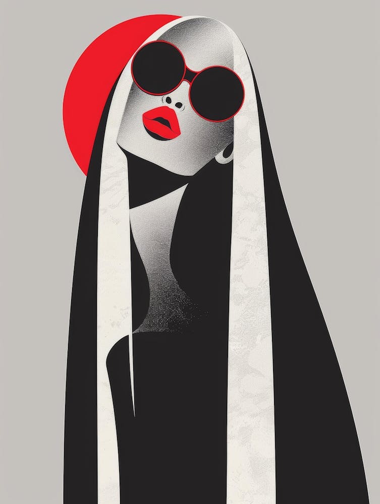 Sexy Woman With Sunglasses