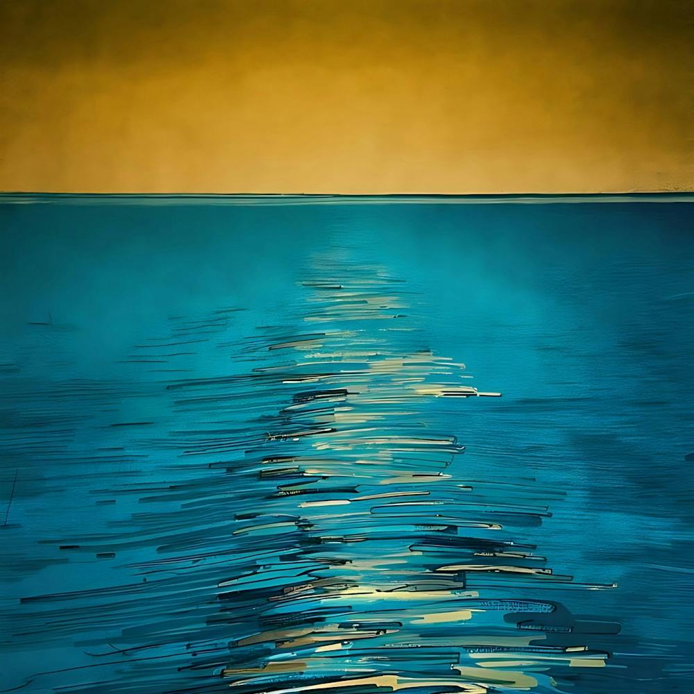 Sunset Over The Ocean 32