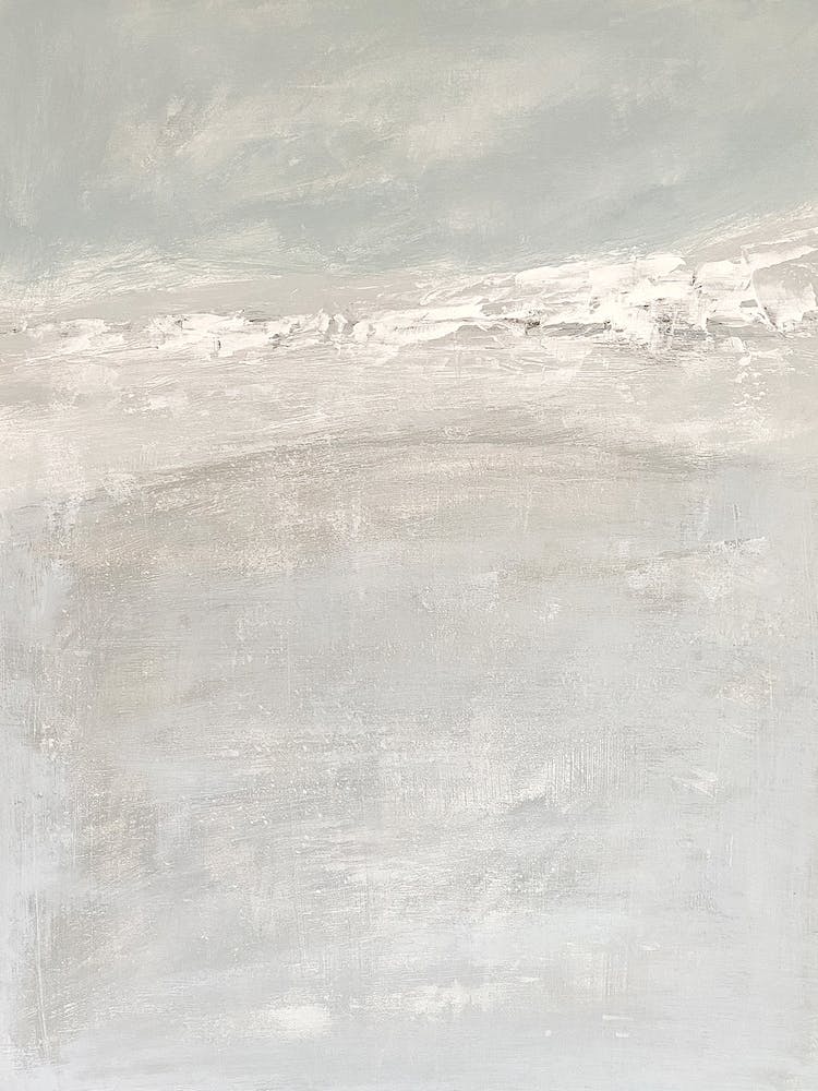 High Tide - Abstract Coastal Water Painting
