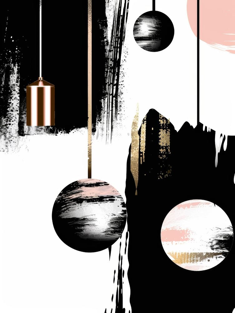 Abstract - Black And Gold 1