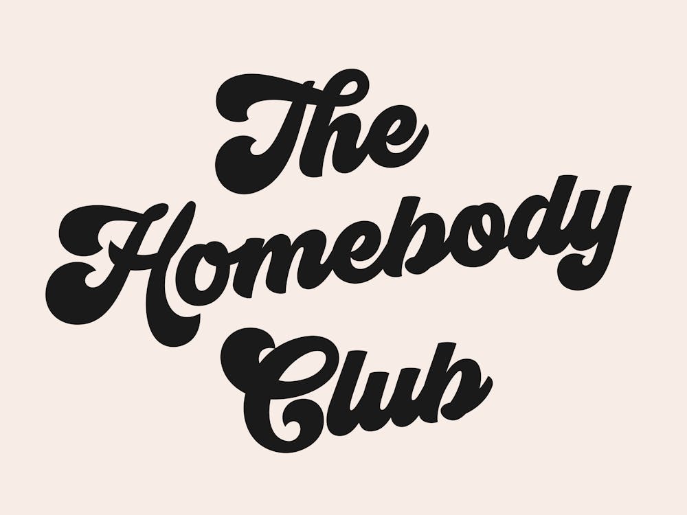 The Homebody Club Sign, introvert, home, decor, mood, vibes, club, saying, phrases, lettering, bedroom, cool, cute, aesthetic, homebody, anti social, quotes, vintage, retro