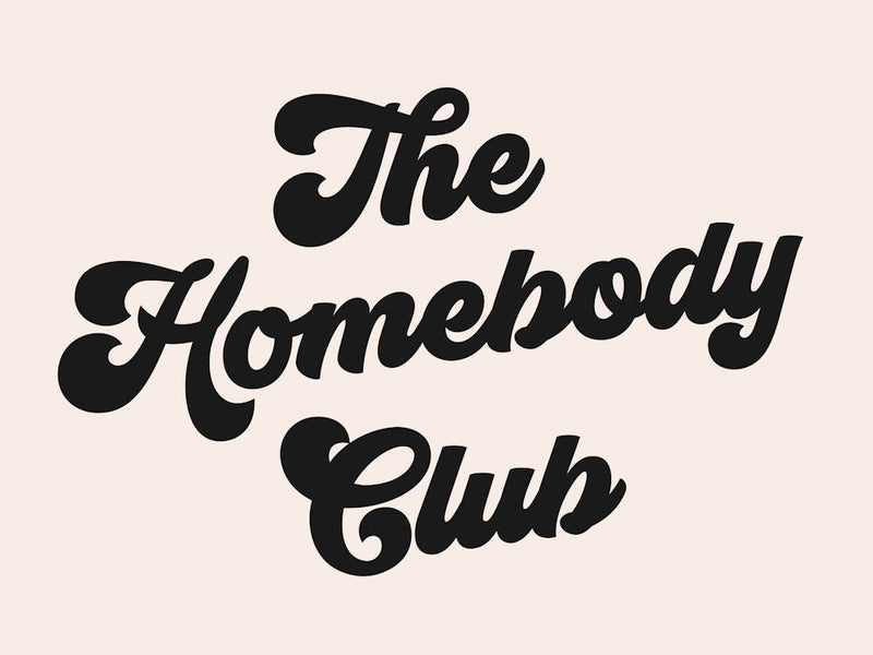 The Homebody Club Sign, introvert, home, decor, mood, vibes, club, saying, phrases, lettering, bedroom, cool, cute, aesthetic, homebody, anti social, quotes, vintage, retro